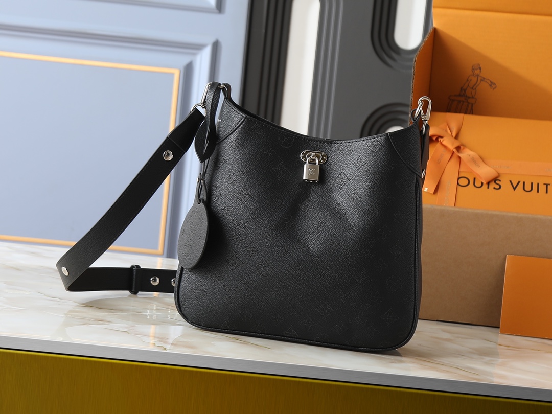 Louis Vuitton LV Classic Handbag Monogram Empreinte Silver Hardware Fashion Statement Limited Edition